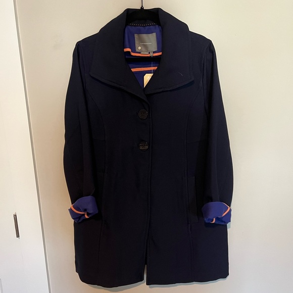 Anthropologie Wellesley Pleated Peacoat - Picture 2 of 5